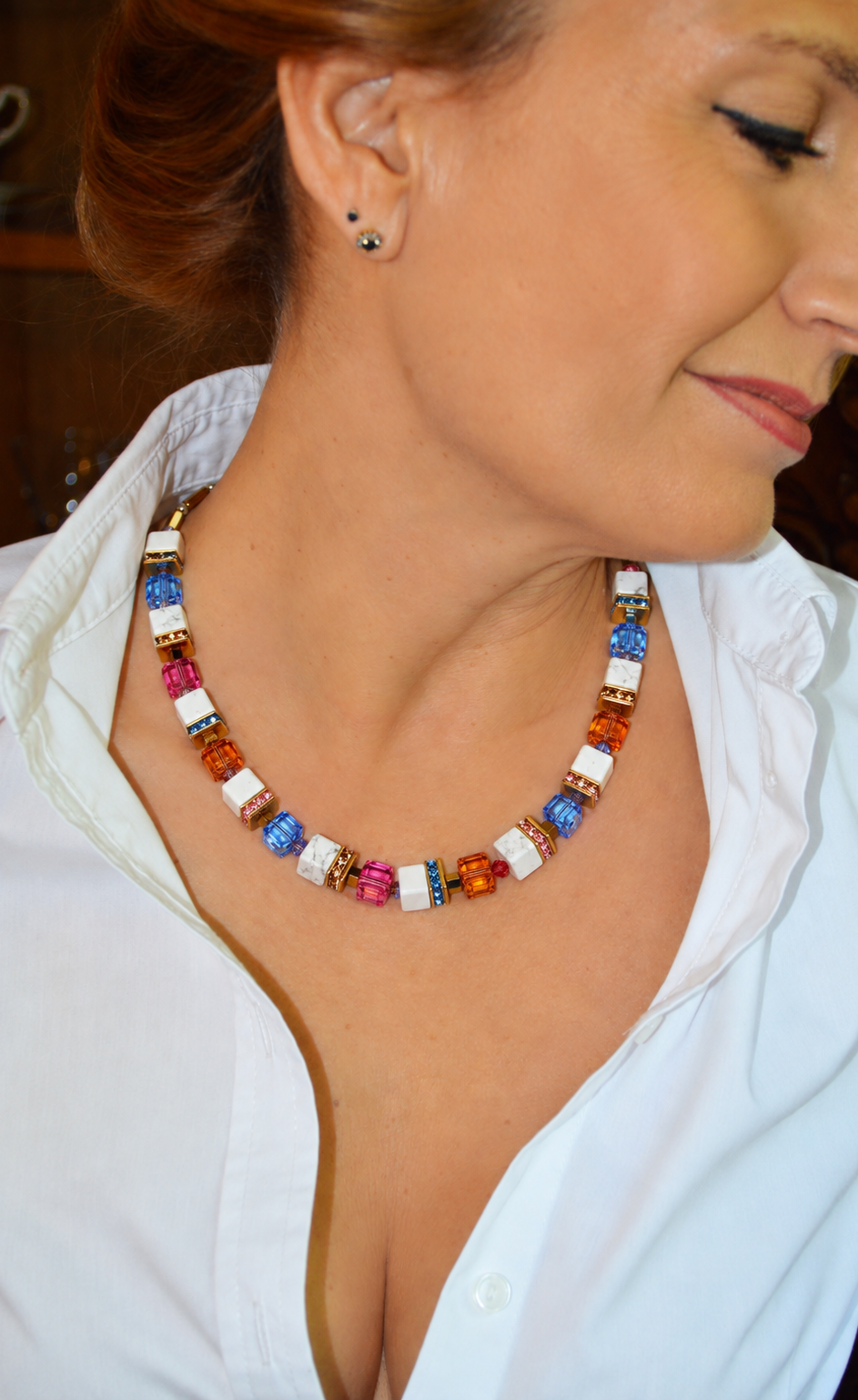 Howlite/Crystals 39-26-G
