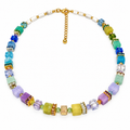 Pastel Blue/Green Necklace 40-26-G