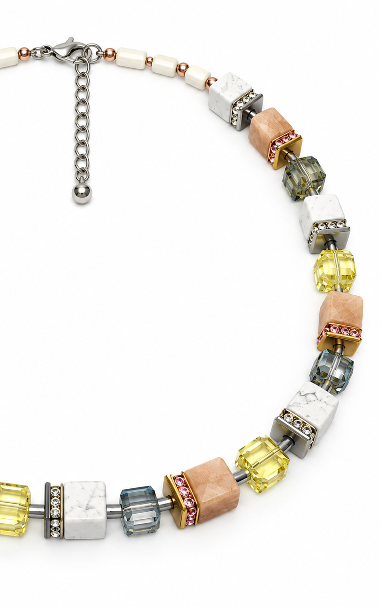Howlite/Aventurine Necklace 44-26-S
