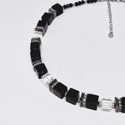 Noir Crystal 45-26-S Necklace