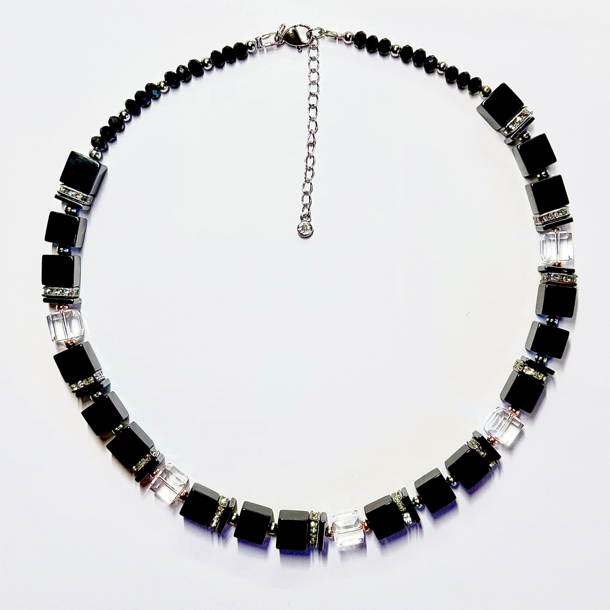 Noir Crystal 45-26-S Necklace