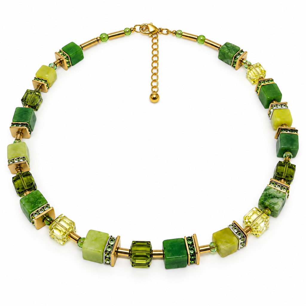 Lime Green Necklace 82-26-G