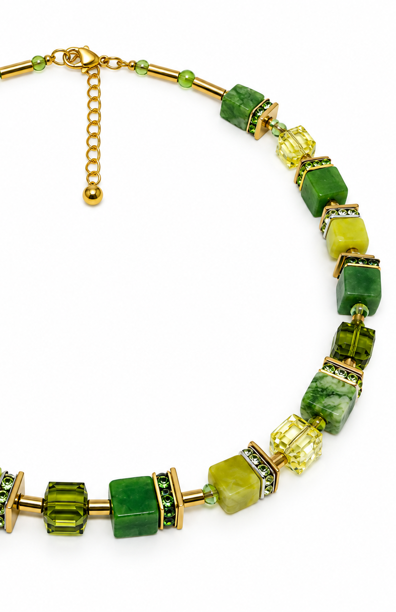 Lime Green Necklace 82-26-G